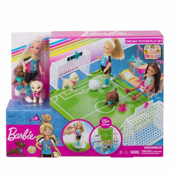 Barbie Sports Chelsea Soocer Play Set