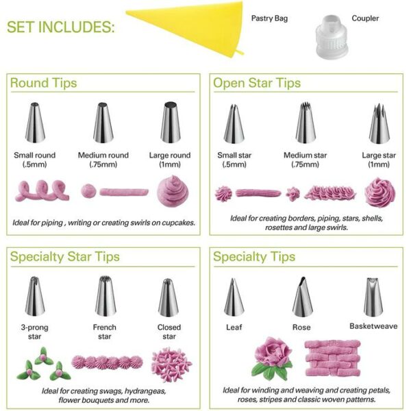 13 Pieces Decorating Set