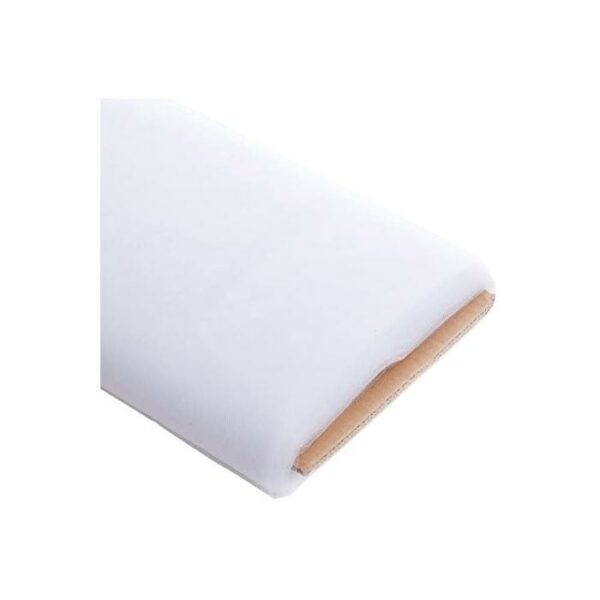 54" Tulle 40 Yard White
