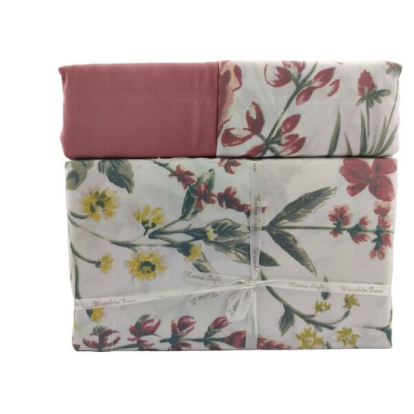 4 Pieces Sheets Print Twin Assorted Colors