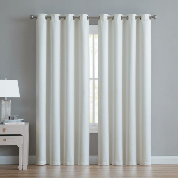 Angela Blackout Panel 52x90 Ivory