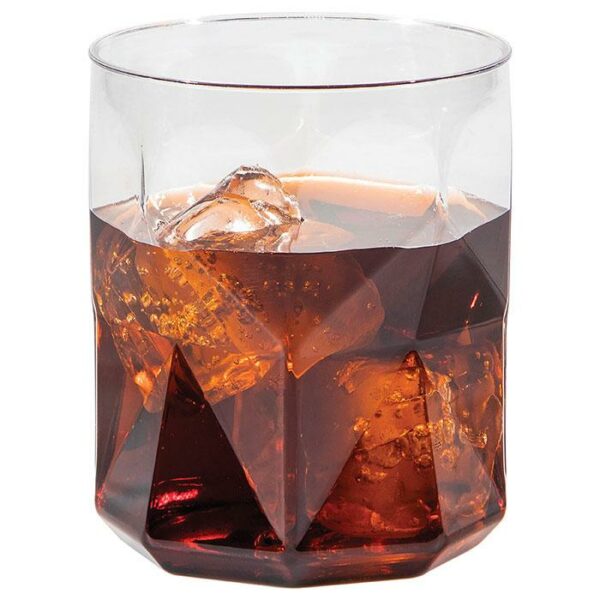 Fractal Old Fashioned Tumbler, 10 Oz 4 Count