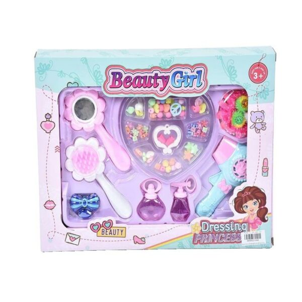 Beauty Set With Beads And Hairdryer