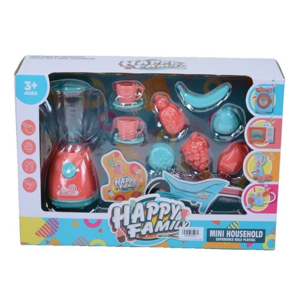 Happy Familly Electric Juicer With Lights & Fruits