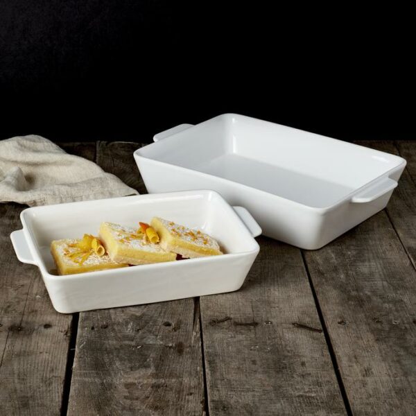 2 Pieces Rectangular Bakeware Set