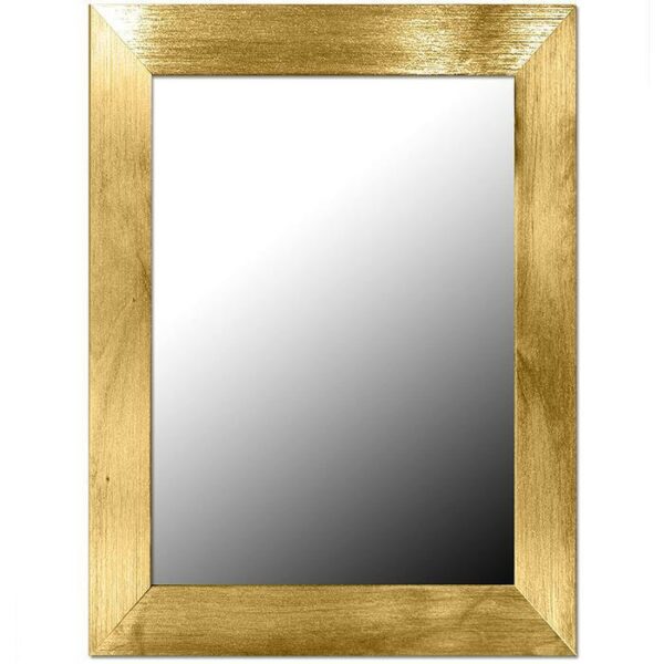 14"x18" Wall Mirror Gold