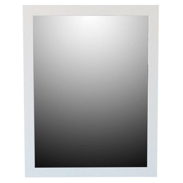 18x24 Wall Mount Mirror White