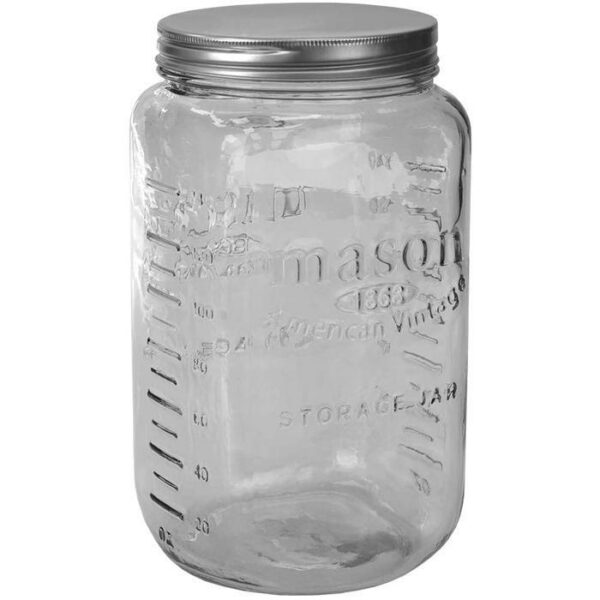 Glass Canister Mason X-Large