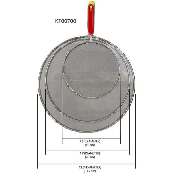3 Piece Splatter Screen Set Assorted