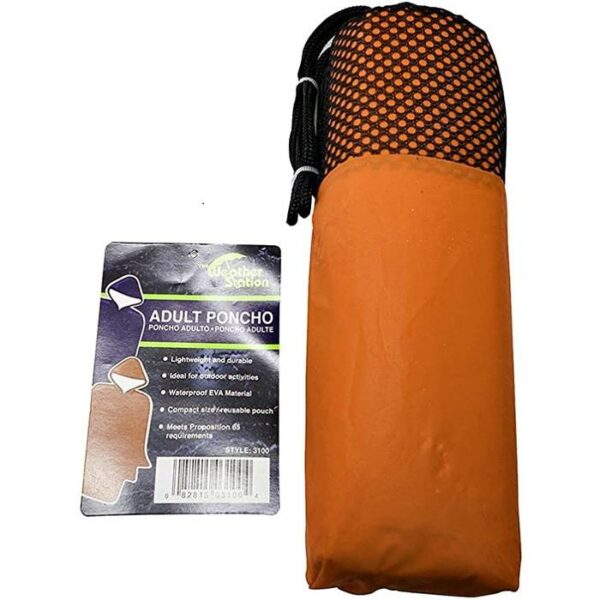 Adult Poncho Raincoat