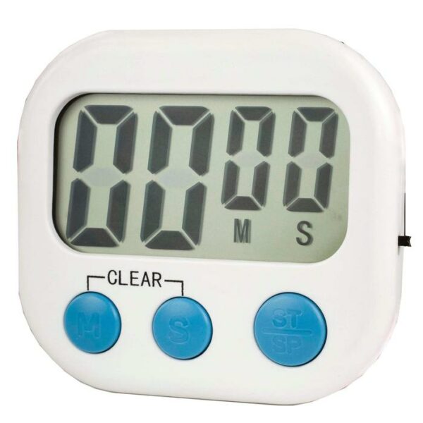 Digital Kitchen Timer White