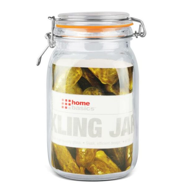Glass Pickeling Jar Large