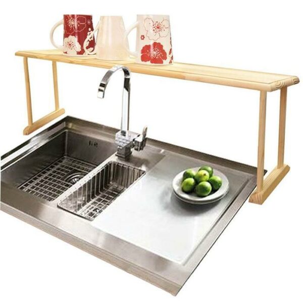Over Sink Shelf Wood