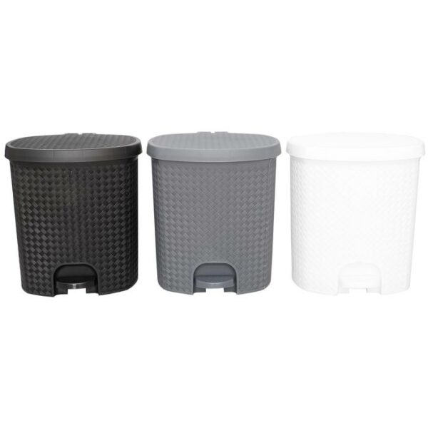 13.5 Liter Plastic Step Bin Assorted