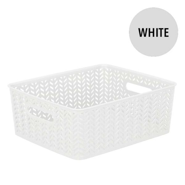 Herringbone Storage Tote