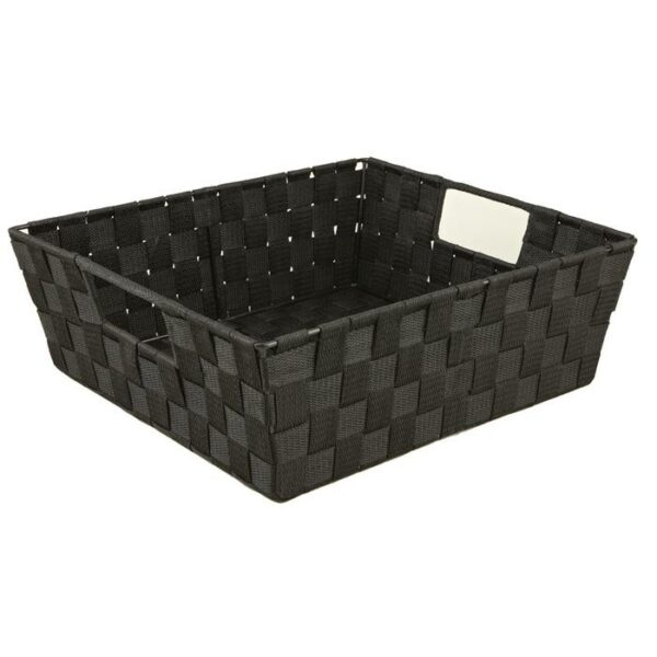 Woven Strap Tote Shelf 13x15x5