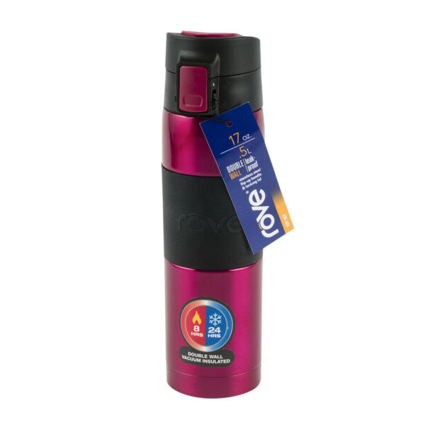 17Oz  Mug Red  Double Wall Vacuum