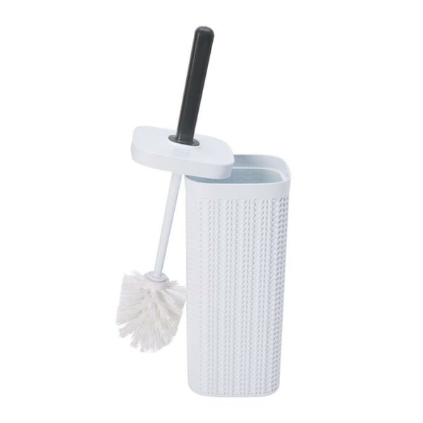 Sailor Knot Toilet Brush White With Grey Handle