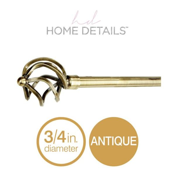 Curtain Rod Royal Twist 48-86