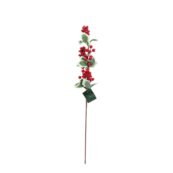 26 Inch Snowy Flower  Pine Spay Assorted