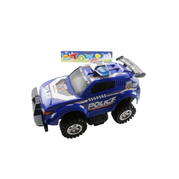 Sprayed Friction Cross-Country Police Car