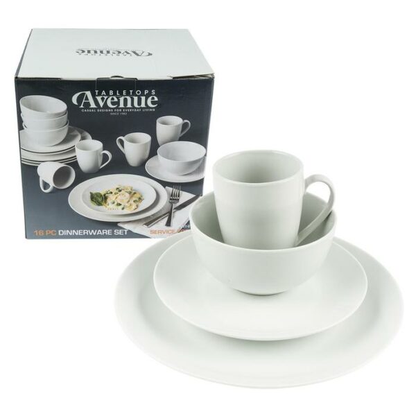 Avenue Round Dinerware Set 16 Pieces