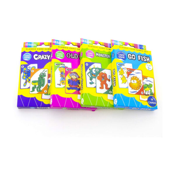 Go Fish Classic Card Games Set 36 Pieces Assorted