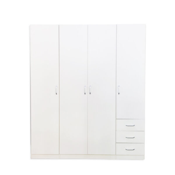 Willowton Wardrobe 4-Drawer White