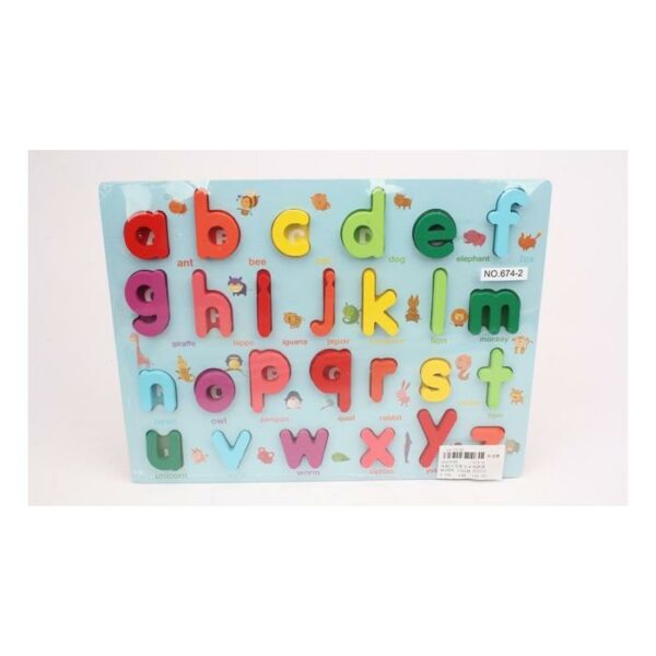 Wooden Jigsaw Alphabet Puzzle