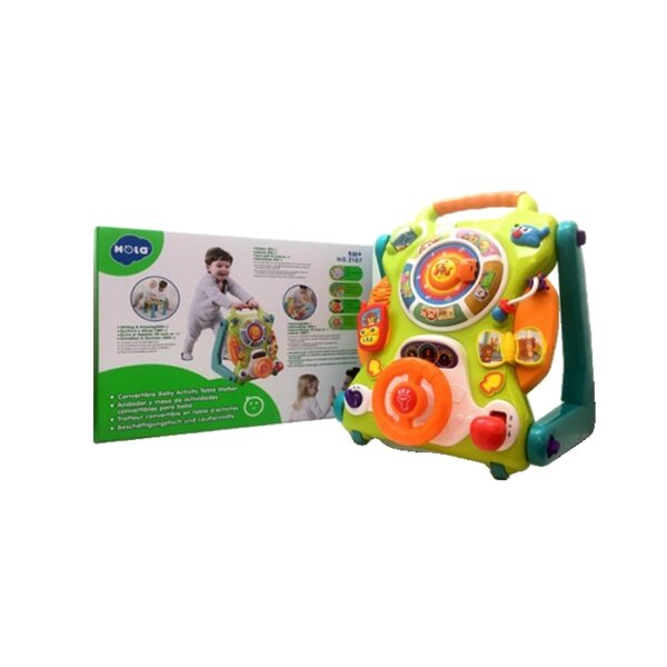 3in1 Baby Sit To Stand Walker With Light & Music