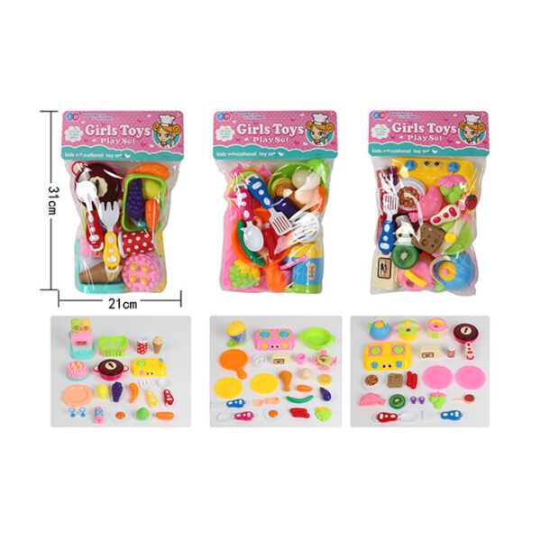 Girl's Set Kitchen Play Set