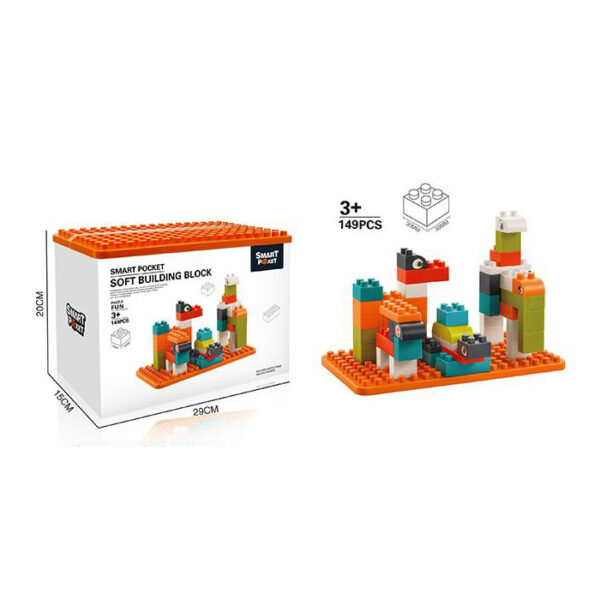 149 Pieces Soft Building Blocks Set
