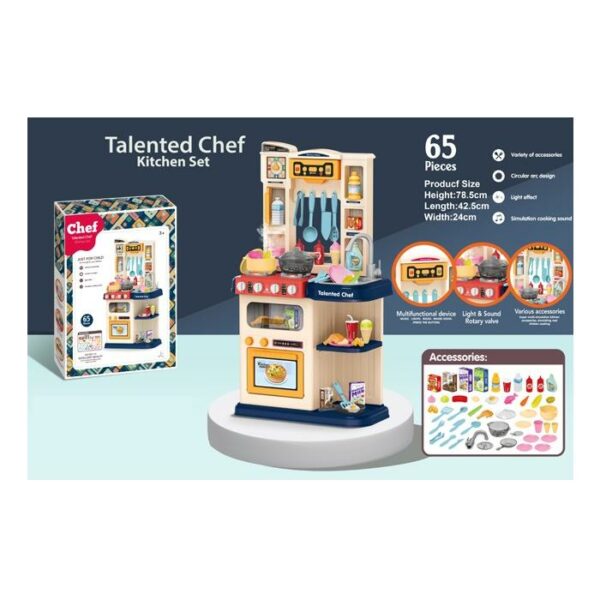 Kitchen Play Set With Music & Lights