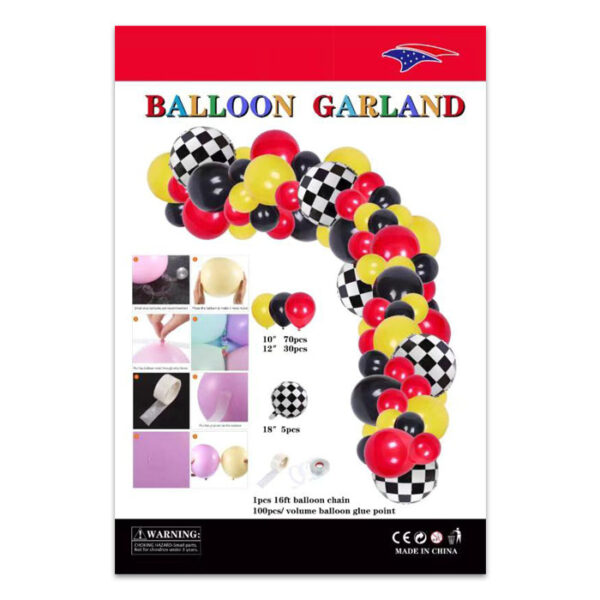 Balloon Garland Checker 100 Pieces