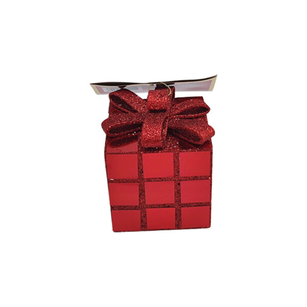 Mirror Gift Box & Present With Velvet Ribbon Bows