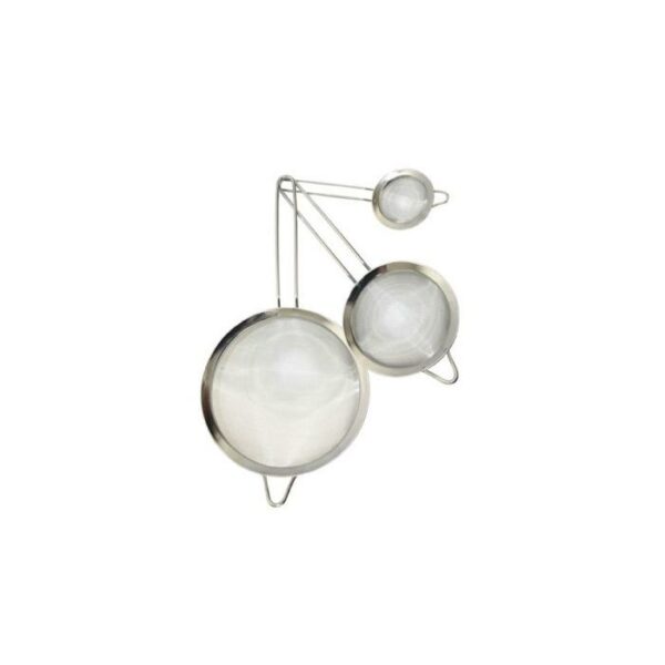3 Pieces Broadrim Strainer Set