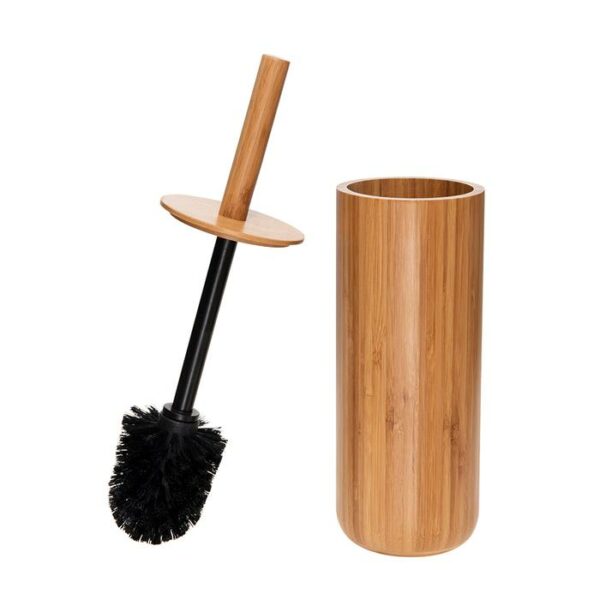Bergen Rounded Bamboo Toilet Bowl Brush