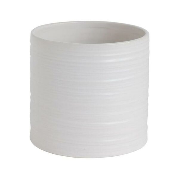 Pot 6.75"x 6.25",White