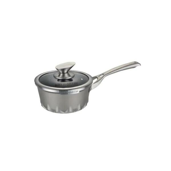 Amercook Sauce Pan  With Lid Stainless Steel 28 Cm
