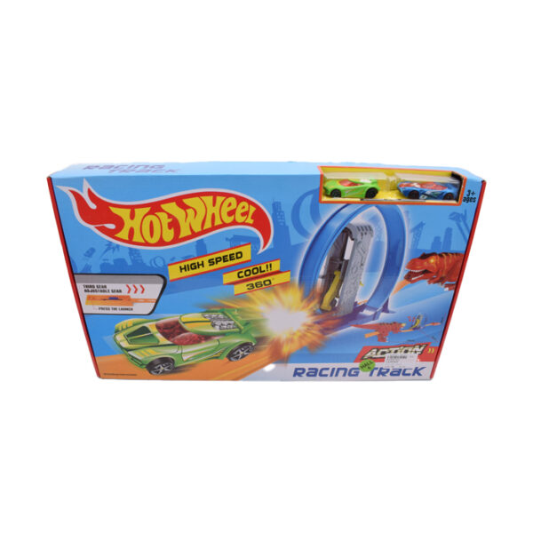 Spring Meta Rail Car Racing Track