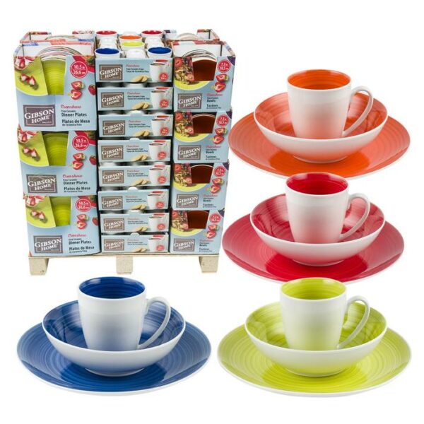 Dinnerware Crenshaw Assorted