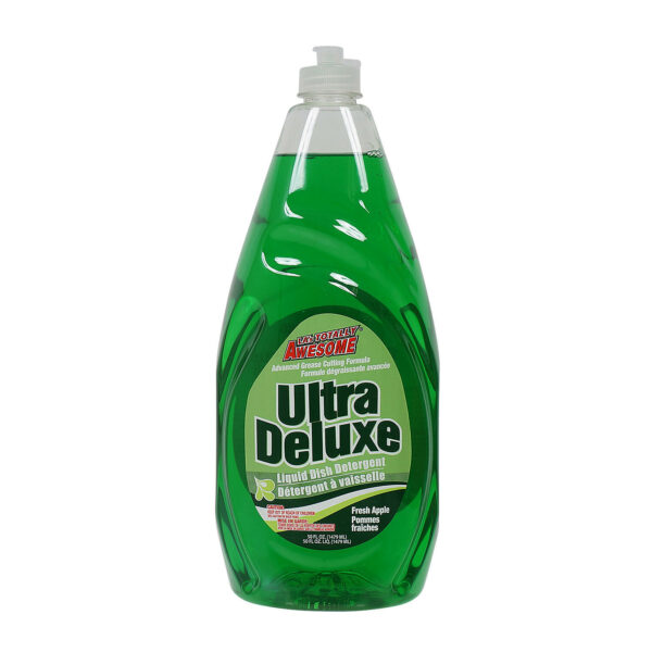Utra Deluxe Dish Detergent Fresh Apple  50.Oz