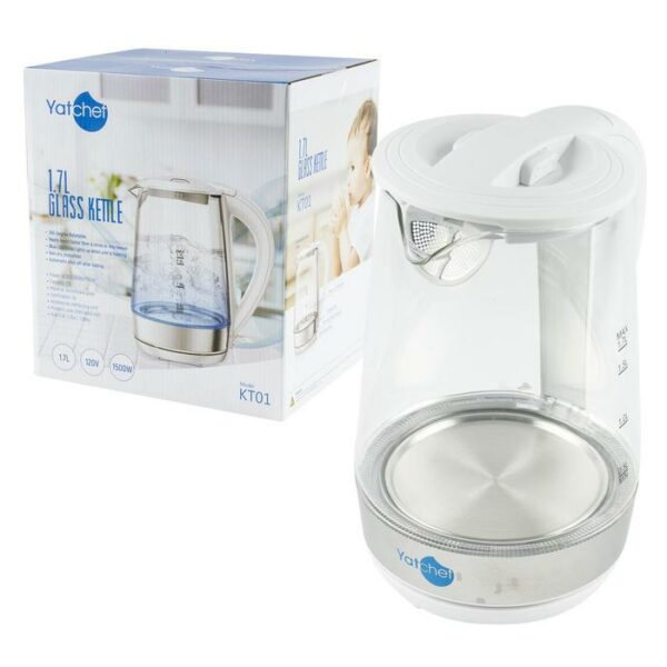1.7 Liter Glass Electric Kettle
