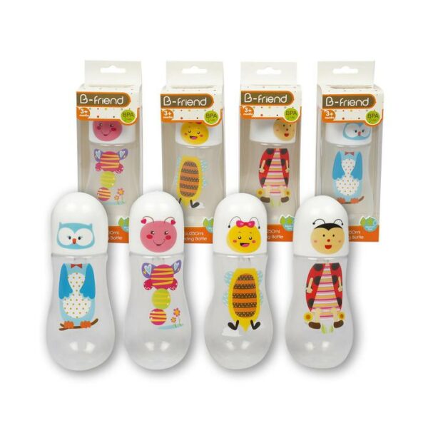 Baby Bottle 9Oz With Silicone Nipple