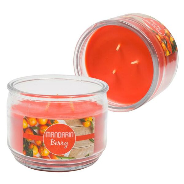 Candle 11 Oz 3 Wick Mandarin Berry