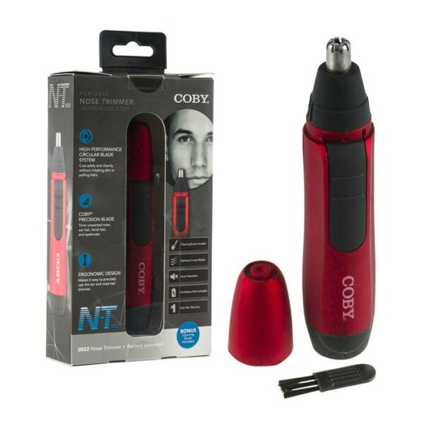 Portable Nose Trimmer Kit 2 Pack Coby