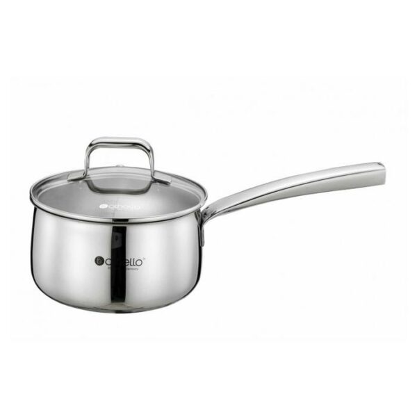 Othello Sauce Pan With Lid Stainless Steel 16x9 Cm
