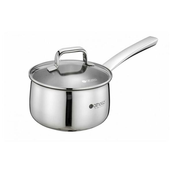 Othelo Sauce Pan With Lid Stainless Steel 18x9.5Cm