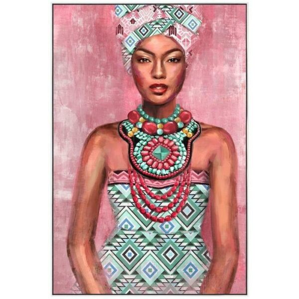 Hand Painted With Frame 82.5x122.5x4.5 cm