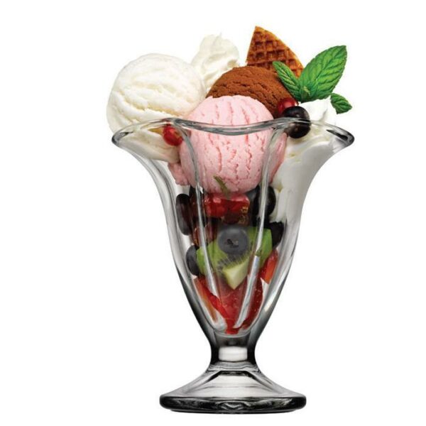 Glass Ice Cream Cup